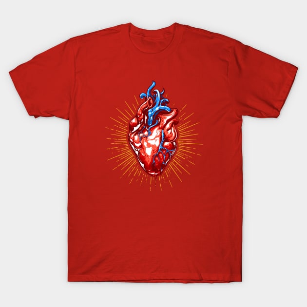 My real heart T-Shirt by Draws!Draws!Draws!